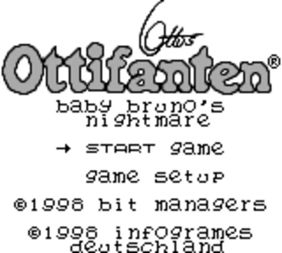 Otto’s Ottifanten: Baby Bruno’s Nightmare