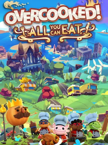 Portada de Overcooked! All You Can Eat