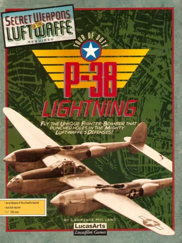 Portada de P-38 Lightning Tour of Duty