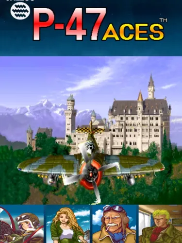 Portada de P-47 Aces