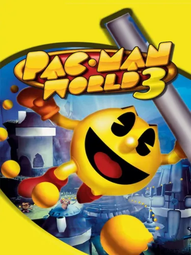 Portada oficial del videojuego Pac-Man World 3