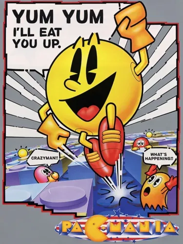 Portada de Pac-Mania