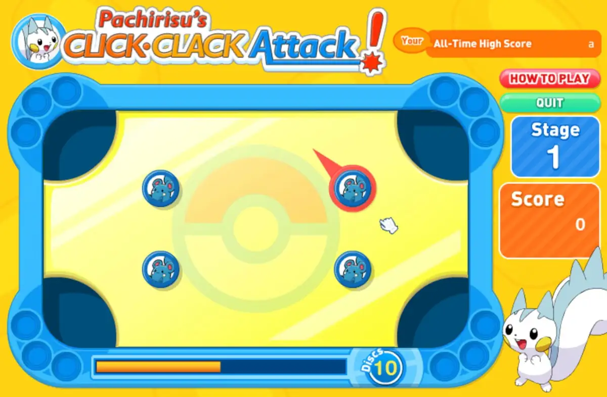 Pachirisu’s Click-Clack Attack!