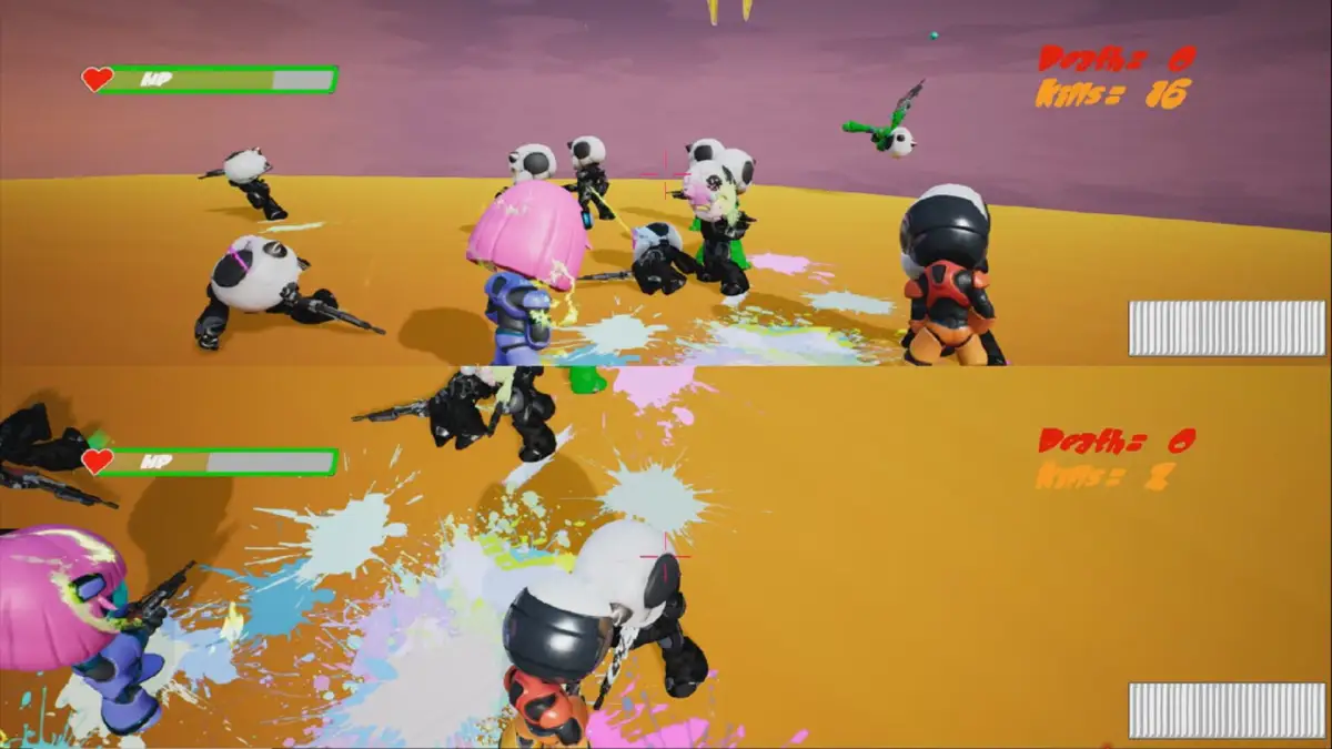 Portada de Paintball Chibis