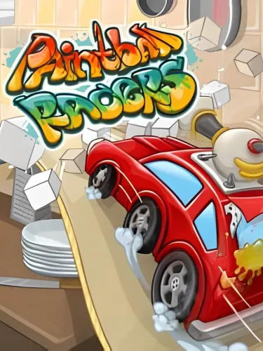 Portada de Paintball Racers