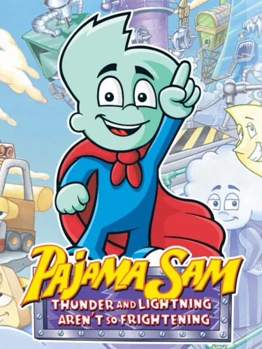 Portada de Pajama Sam 2: Thunder and Lightning Aren’t so Frightening