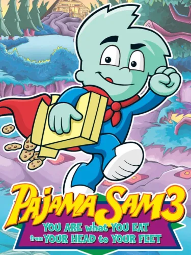 Portada de Pajama Sam 3: You Are What You Eat From Your Head to Your Feet