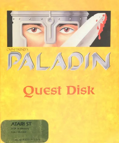 Portada de Paladin Quest Disk: The Scrolls of Talmouth
