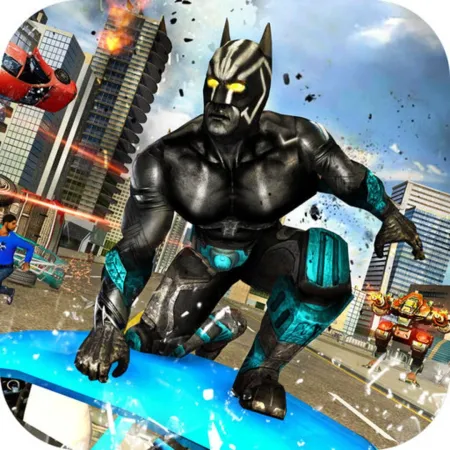Portada de Panther Superhero City Battle