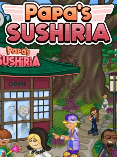 Portada de Papa’s Sushiria