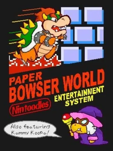 Portada de Paper Bowser World