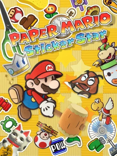 Portada de Paper Mario: Sticker Star