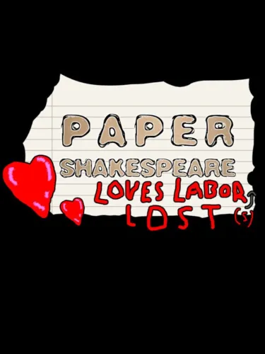 Portada de Paper Shakespeare: Loves Labor(s) Lost