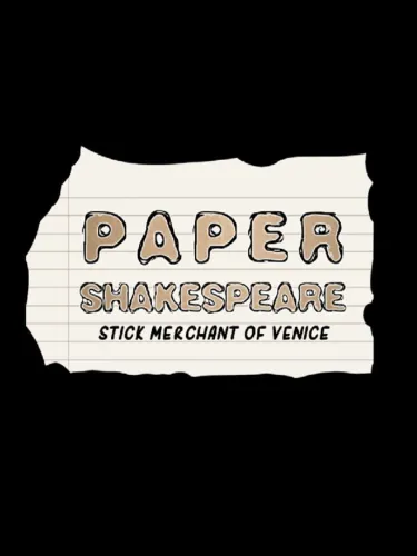 Portada de Paper Shakespeare: Stick Merchant of Venice