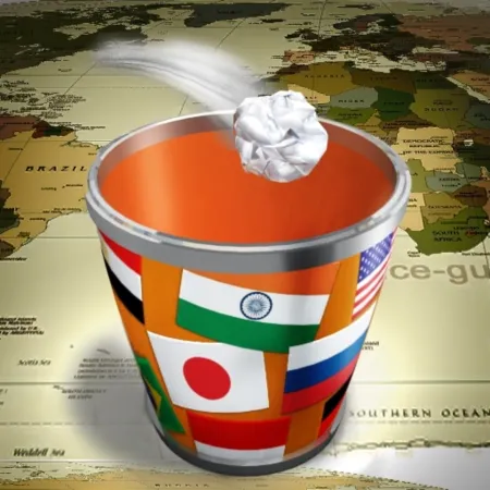 Portada de Paper Toss: World Tour