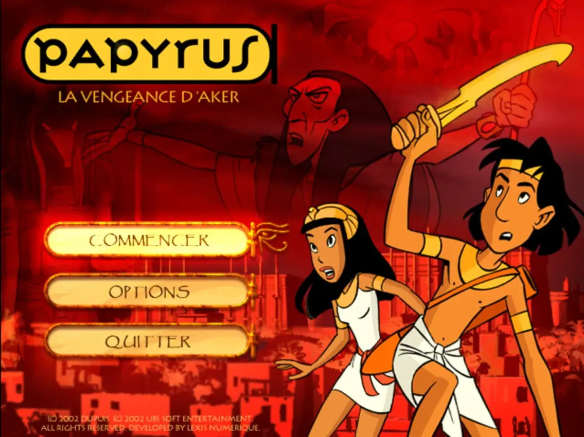 Papyrus : La Vengeance d’Aker