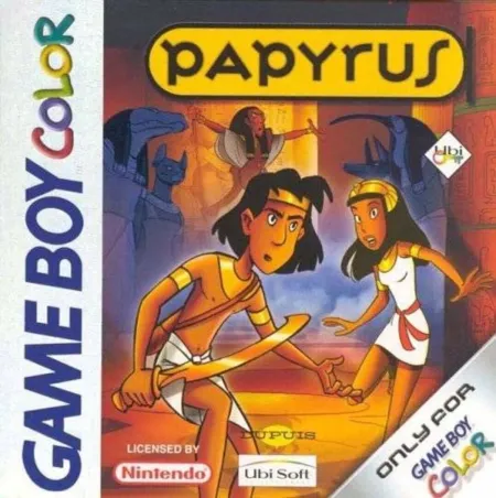 Portada oficial del videojuego Papyrus