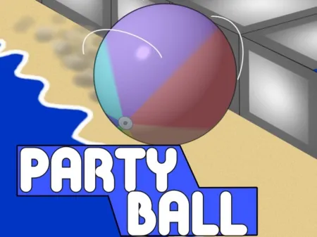 Portada oficial del videojuego Party Ball