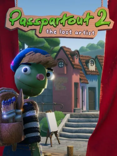 Portada oficial del videojuego Passpartout 2: The Lost Artist