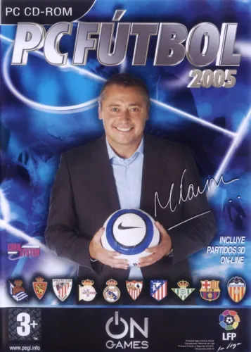 Portada de PC Fútbol 2005