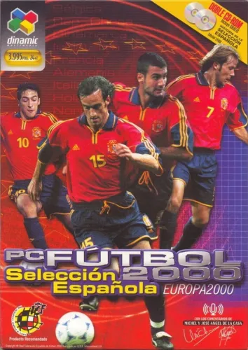 Portada de PC Fútbol Selección Española Europa 2000