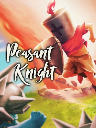 Portada oficial del videojuego Peasant Knight