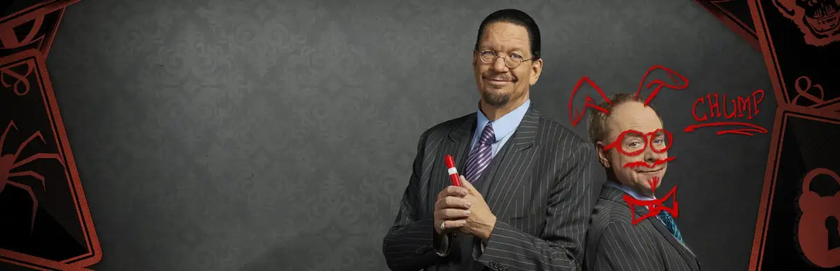 Portada de Penn and Teller VR: Frankly Unfair, Unkind, Unnecessary & Underhanded