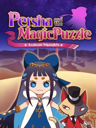 Portada de Persha and the Magic Puzzle: Arabian Nyaights