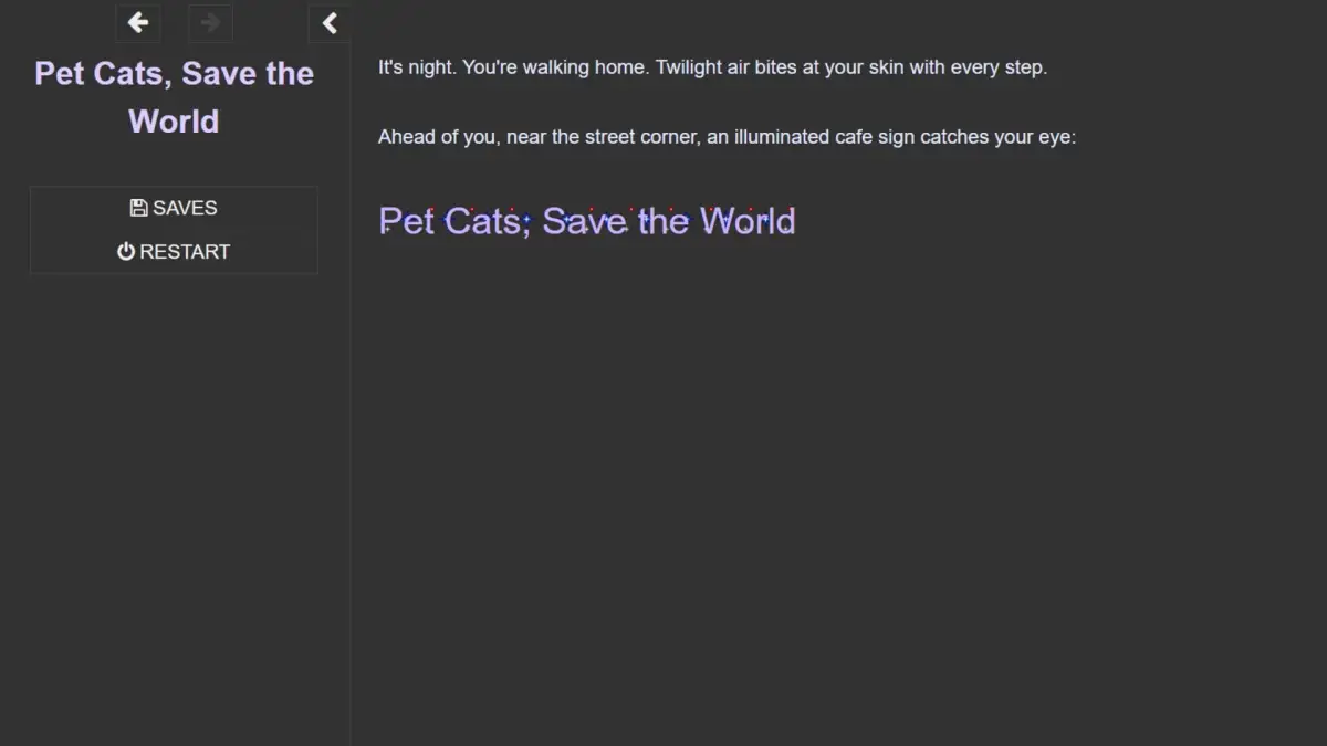 Pet Cats, Save the World