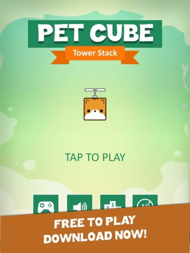 Portada de Pet Cube: Tower Stack