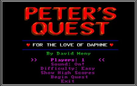 Portada de Peter’s Quest: For the Love of Daphne
