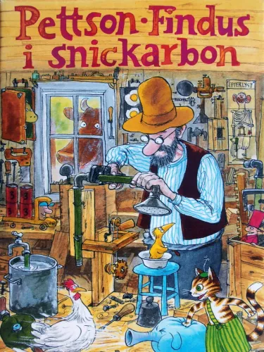 Portada de Pettson o Findus i Snickarbon