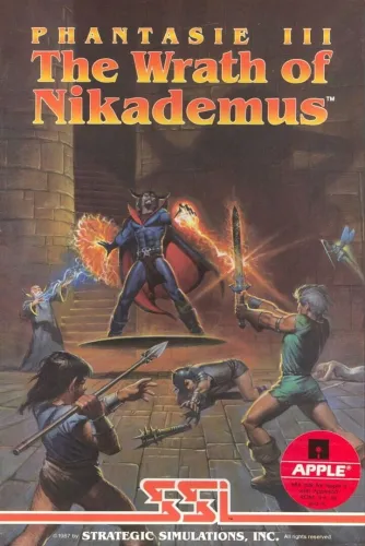 Portada de Phantasie 3: The Wrath of Nikademus