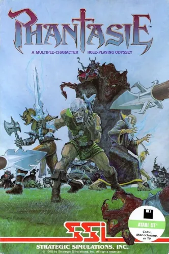 Portada oficial del videojuego Phantasie