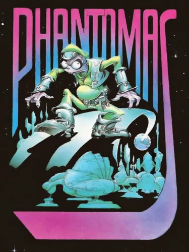 Portada oficial del videojuego Phantomas
