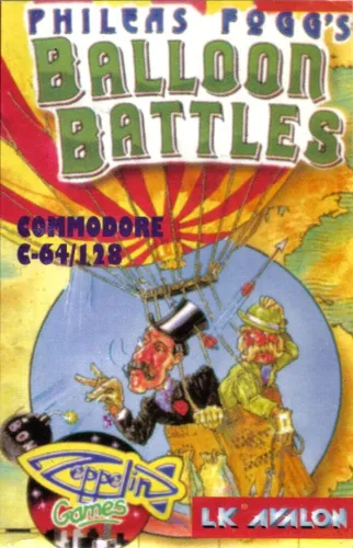 Portada de Phileas Fogg’s Balloon Battles