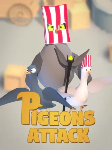 Portada de Pigeons Attack