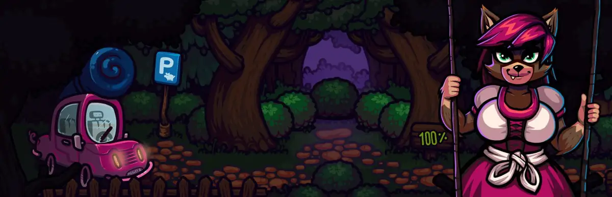 Pigglet in Mrs. Big Bad Werewolf