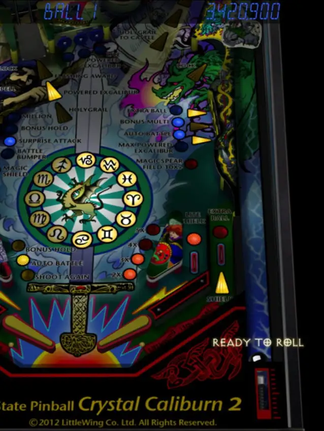 Portada de Pinball Crystal Caliburn II
