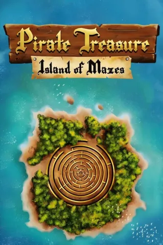 Portada de Pirate Treasure: Island of Mazes