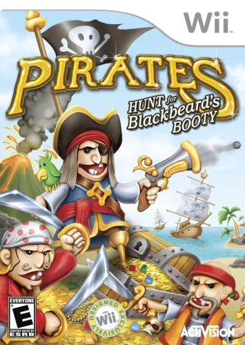 Portada oficial del videojuego Pirates: Hunt for Blackbeard’s Booty