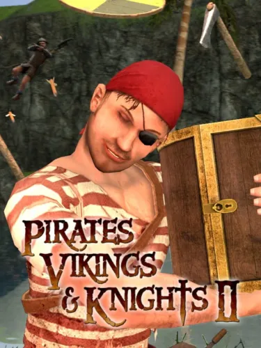 Portada oficial del videojuego Pirates, Vikings, and Knights II