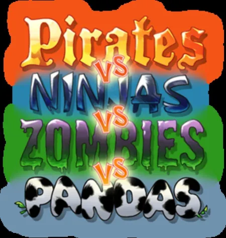 Portada de Pirates vs. Ninjas vs. Zombies vs. Pandas