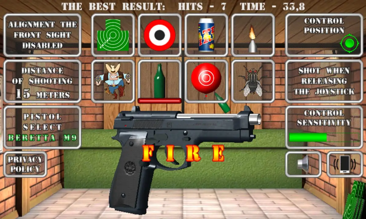 Portada de Pistol shooting: Realistic gun simulator