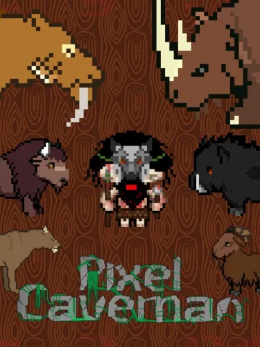 Portada de Pixel Caveman