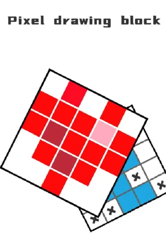 Portada de Pixel drawing block