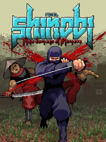 Portada de Pixel Shinobi: Nine demons of Mamoru