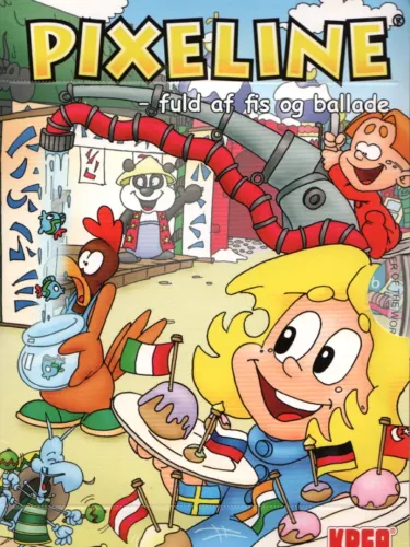 Portada de Pixeline: fuld af Fis og Ballade
