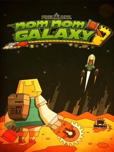 Portada de PixelJunk Nom Nom Galaxy