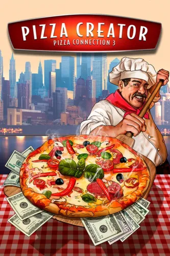 Portada oficial del videojuego Pizza Connection 3: Pizza Creator